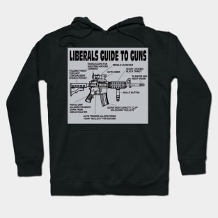 AR-15 Liberal Guide to Guns Hoodie